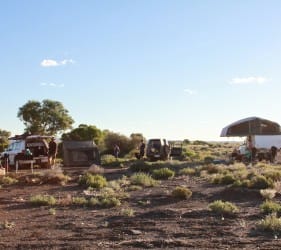 Seven tired travellers