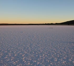 Lake Gairdner at Sunrise