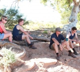 Kylie, Angus, Mark & Jack