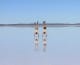 Angus & Jack on Lake Gairdner, South Australia