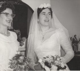 Eileen & Clare Abbott at Clare's Wedding