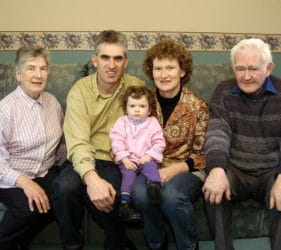 Clare, Peter, Katrina, Heather & Jack