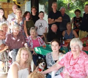 O'Dea extended family Christmas 2017